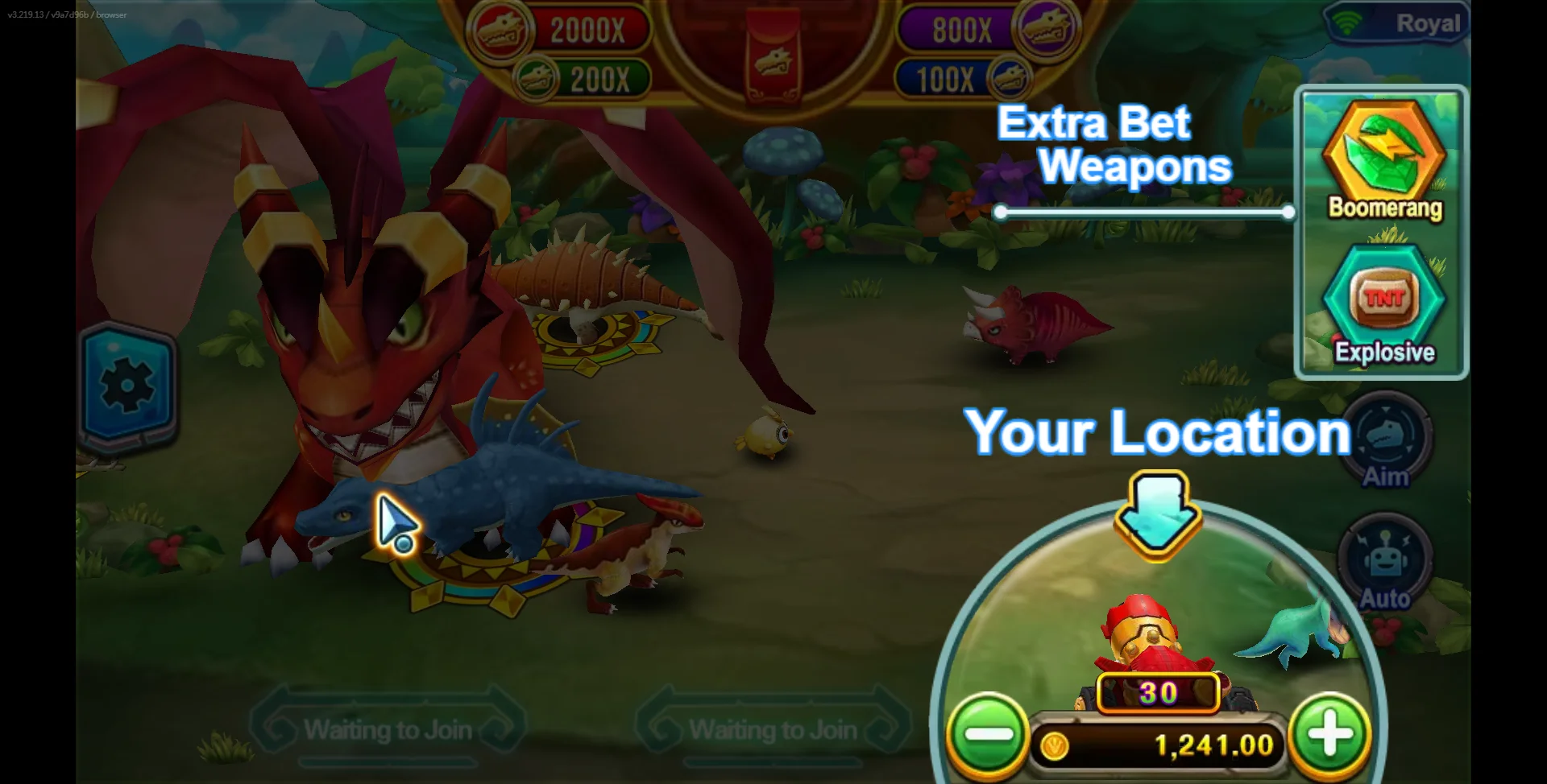 JDB Fishing (Dinosaur/Fishing Series)